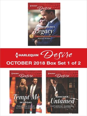 cover image of Harlequin Desire October 2018 Box Set--1 of 2
